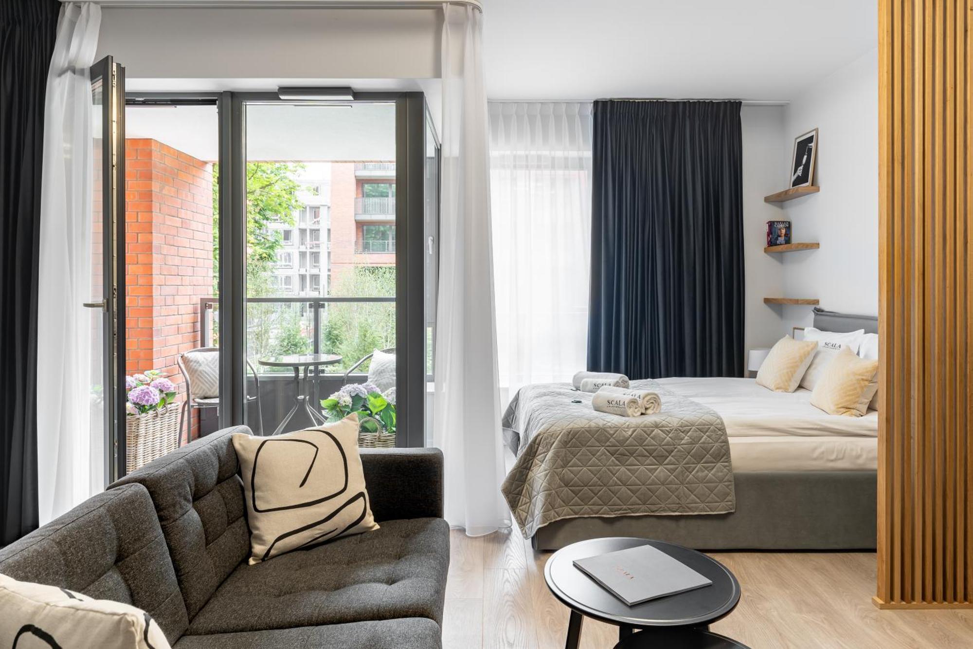 Scala 60C City Center Apartments & Studio By Lion Apartments Gdansk Bagian luar foto