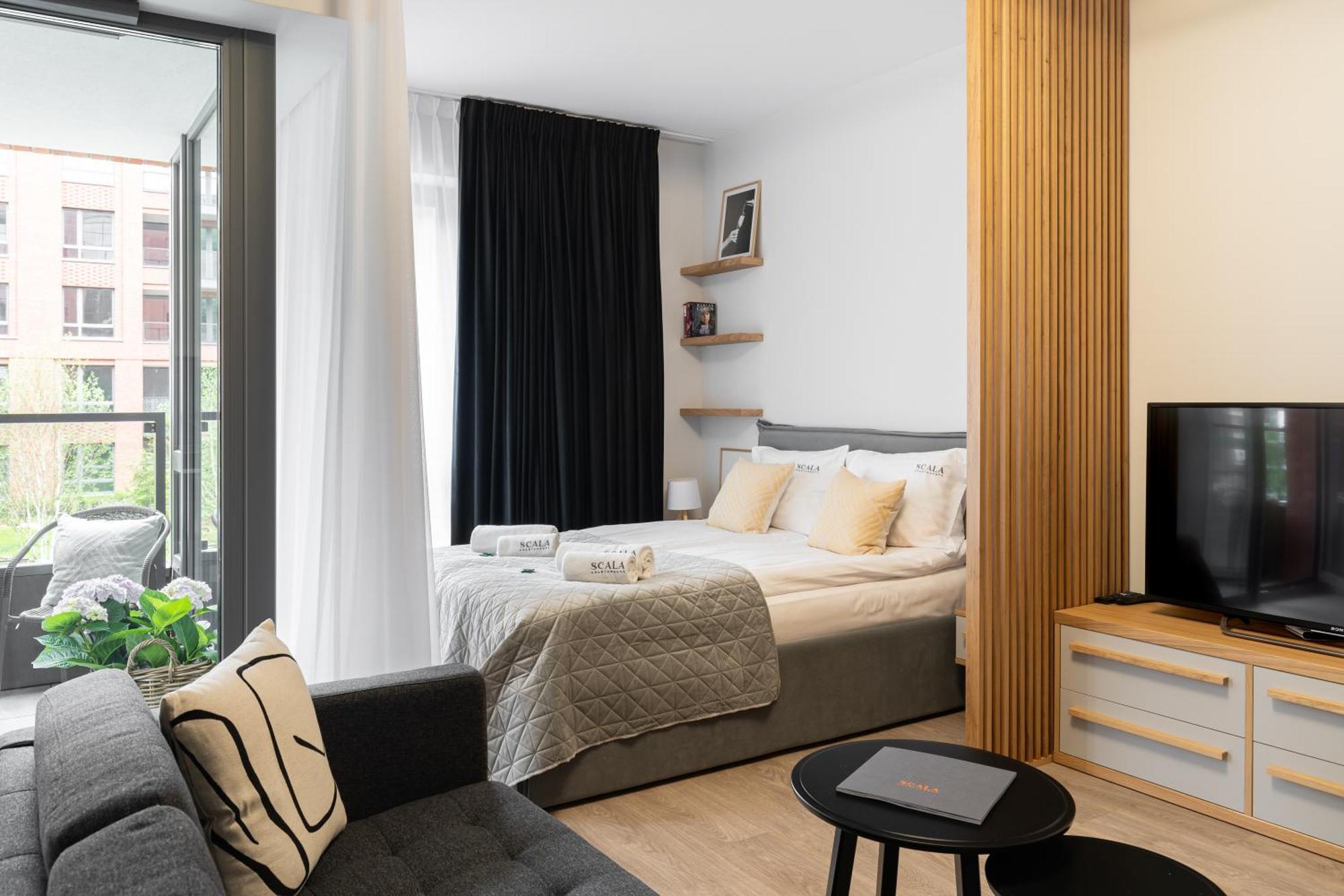 Scala 60C City Center Apartments & Studio By Lion Apartments Gdansk Bagian luar foto